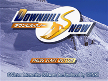 Downhill Snow - Screenshot - Game Title Image