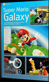 Super Mario Galaxy - Advertisement Flyer - Front Image