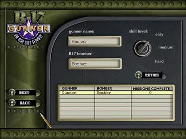 B-17 Gunner: Air War Over Germany - Screenshot - Game Select Image