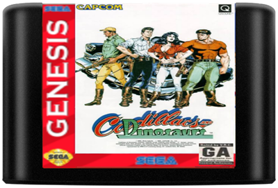 Cadillacs and Dinosaurs Demake  - Cart - Front Image