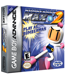 Bomberman Max 2: Blue Advance - Box - 3D Image