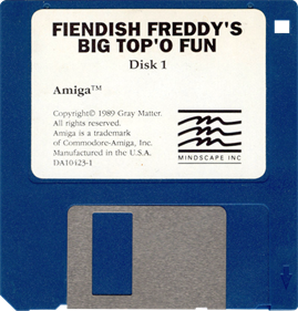 Fiendish Freddy's Big Top O' Fun - Disc Image