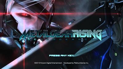 Metal Gear Rising: Revengeance - Screenshot - Game Title Image