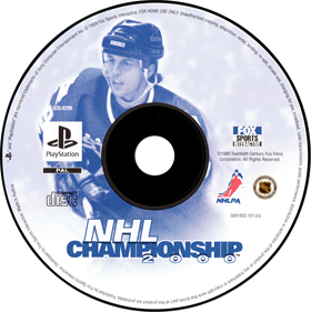 NHL Championship 2000 - Disc Image
