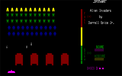 Invaders 128 - Screenshot - Gameplay Image