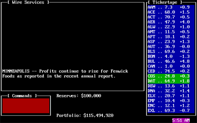 Corporate Raider: The Pirate of Wall St. - Screenshot - Gameplay Image