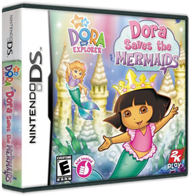 Dora the Explorer: Dora Saves the Mermaids - Box - 3D Image