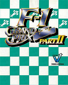 F-1 Grand Prix Part II - Fanart - Box - Front Image