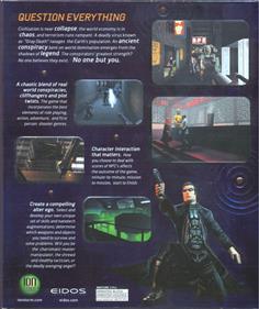 Deus Ex - Box - Back Image