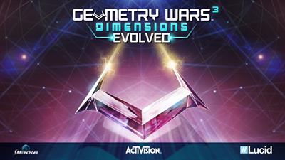 Geometry Wars 3: Dimensions Evolved - Screenshot - Game Title Image