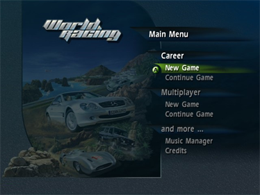 World Racing - Screenshot - Game Title Image