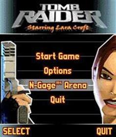 Tomb Raider: Starring Lara Croft - Screenshot - Game Title Image