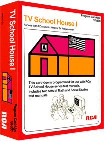 TV School House I - Box - 3D Image