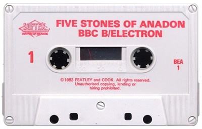 Five Stones of Anadon - Cart - Front Image