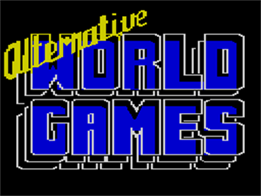 Alternative World Games  - Screenshot - Game Title Image