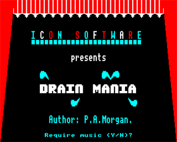 Drain Mania - Screenshot - Game Title Image
