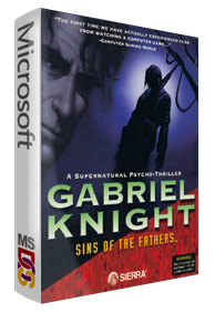 Gabriel Knight: Sins of the Fathers - Box - 3D Image