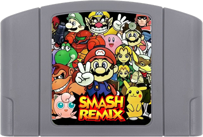 Super Smash Bros. Remix - Fanart - Cart - Front Image