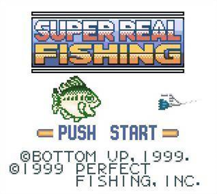 Super Real Fishing - Screenshot - Game Title Image