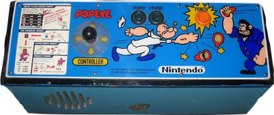 Popeye (Nintendo) - Arcade - Control Panel Image