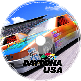 Daytona USA - Fanart - Disc Image