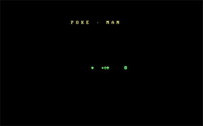 Poke-Man - Screenshot - Game Title Image