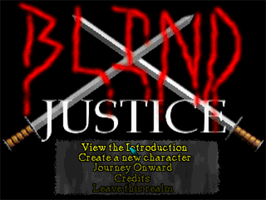 Blind Justice - Screenshot - Game Title Image