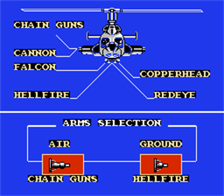 Airwolf (Kyugo) - Screenshot - Game Select Image