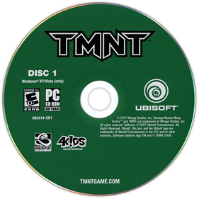 TMNT - Disc Image