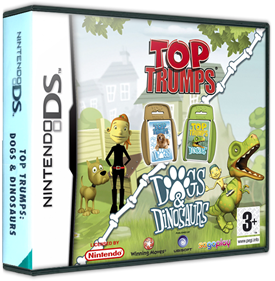 Top Trumps: Dogs & Dinosaurs - Box - 3D Image