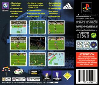 Adidas Power Soccer International '97 - Box - Back Image