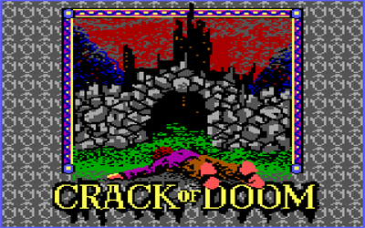 The Crack of Doom - Screenshot - Game Title Image