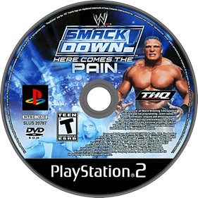 WWE Smackdown! Here Comes the Pain - Disc Image