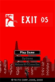 Exit DS - Screenshot - Game Title Image