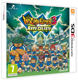 Inazuma Eleven 3: Lightning Bolt - Box - 3D Image