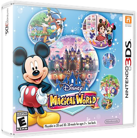 Disney Magical World - Box - 3D Image