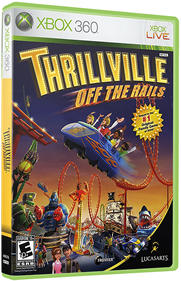 Thrillville: Off The Rails - Box - 3D Image