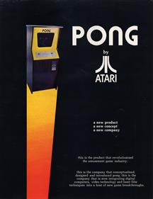 Pong - Advertisement Flyer - Front Image