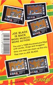 Joe Blade II - Box - Back Image