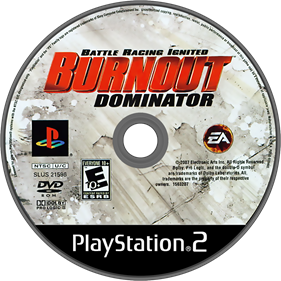 Burnout: Dominator - Disc Image