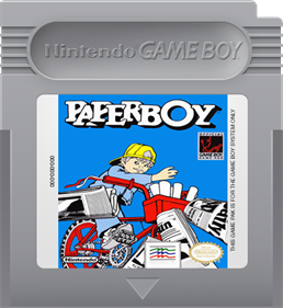 Paperboy - Fanart - Cart - Front