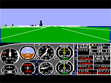 Flight Simulator II - Screenshot - Gameplay Image