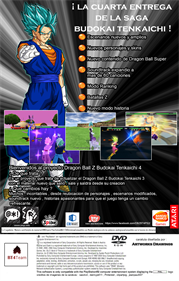 Dragon Ball Z: Budokai Tenkaichi 4 - Box - Back Image