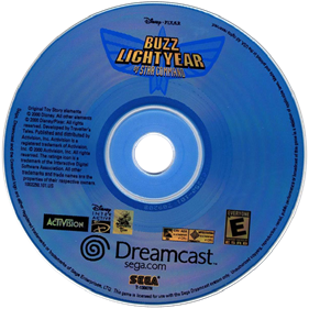 Buzz Lightyear of Star Command - Disc Image