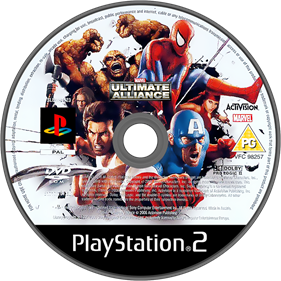 Marvel: Ultimate Alliance - Disc Image