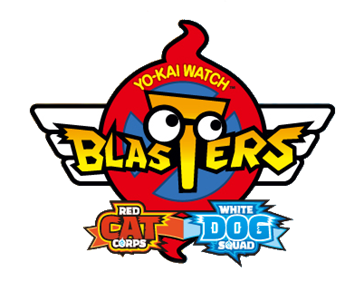 Yo-kai Watch Blasters: Red Cat Corps - Clear Logo Image