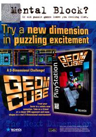 Geom Cube - Advertisement Flyer - Front Image