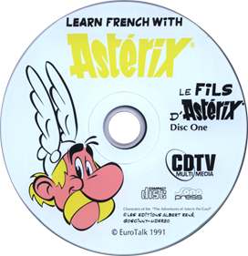 Learn French with Astérix: Le Fils d'Astérix: Disk One - Disc Image