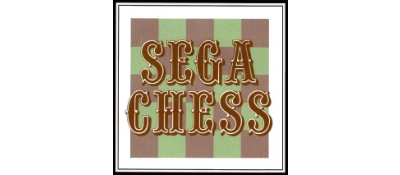 Sega Chess - Clear Logo Image