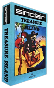 Treasure Island  - Box - 3D Image